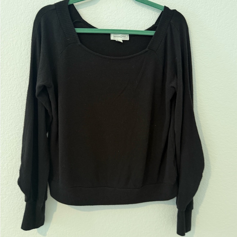 Treasure & Bond Black Sweater